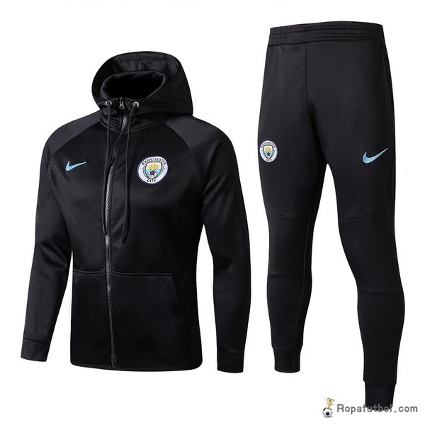 Chandal Manchester City 2017/18 Negro